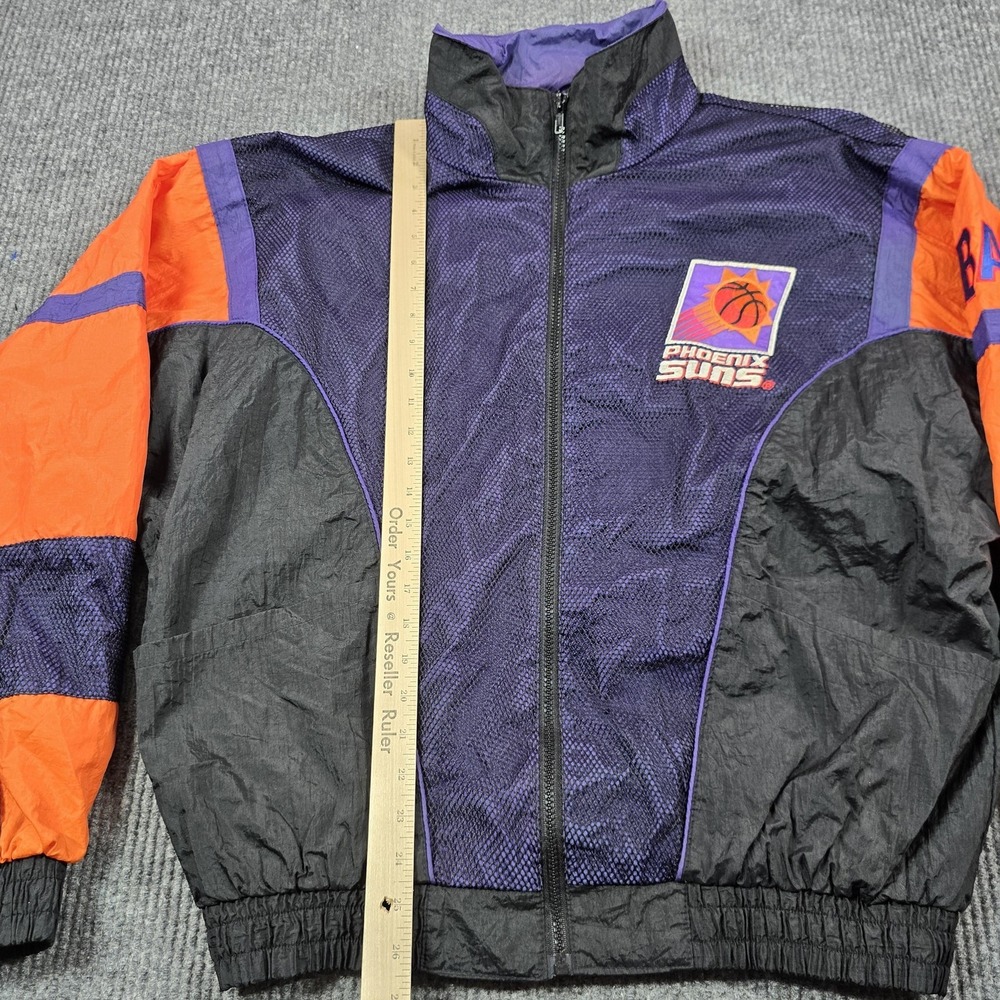 Vintage 90s Phoenix Suns Jacket Mens Large Purple Pro Player Daniel Young NBA - Picture 4 of 10